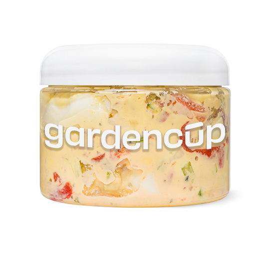 deviled egg salad Gardencup snackcup