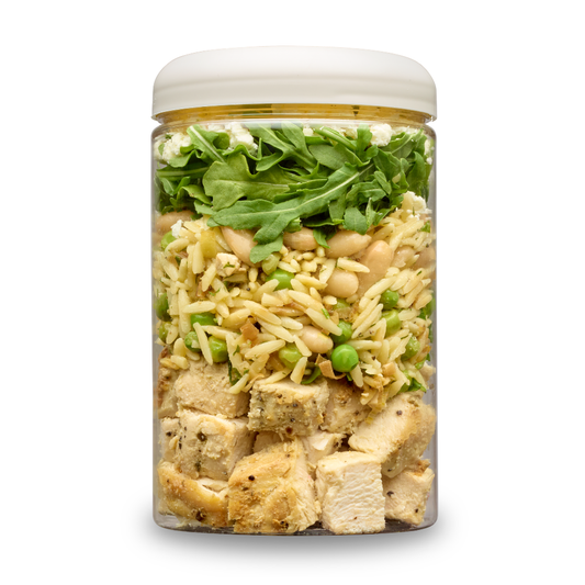 Herb Chicken + Lemon Orzo