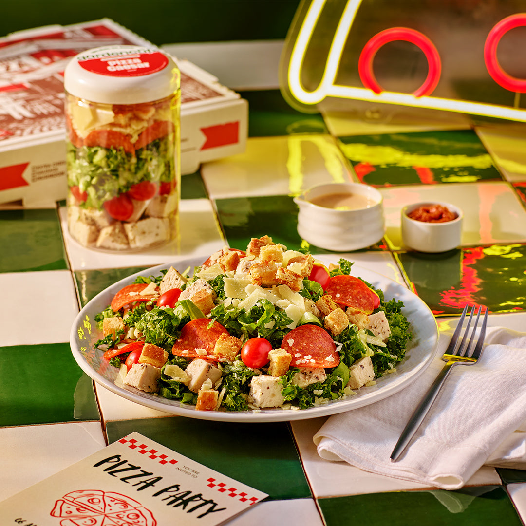 Behind the Cup: Pizza Caesar w/ Crispy Pepperoni