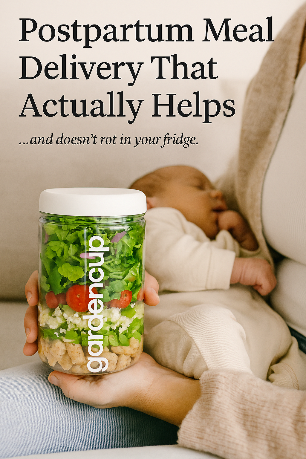 Postpartum Meal Delivery That Actually Helps ...and doesn't rot in your fridge.