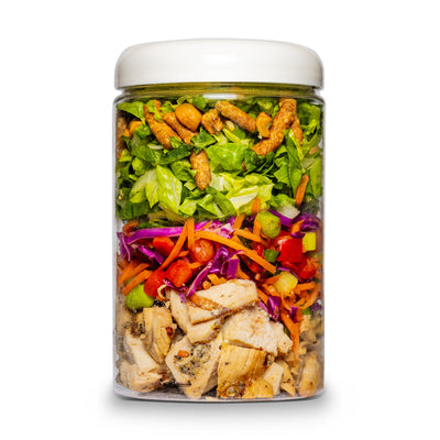 Asian Chopped w/Honey Garlic Chicken