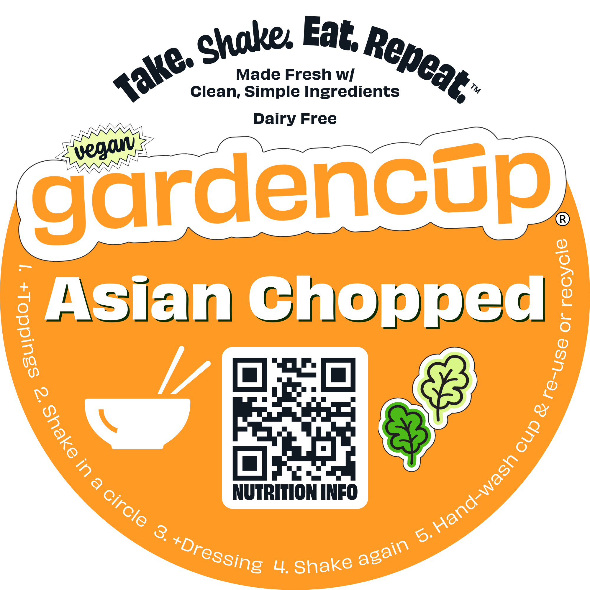 Asian Chopped (vegan)