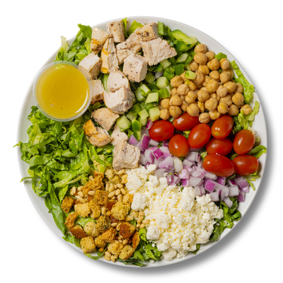 Mediterranean w/Grilled Chicken