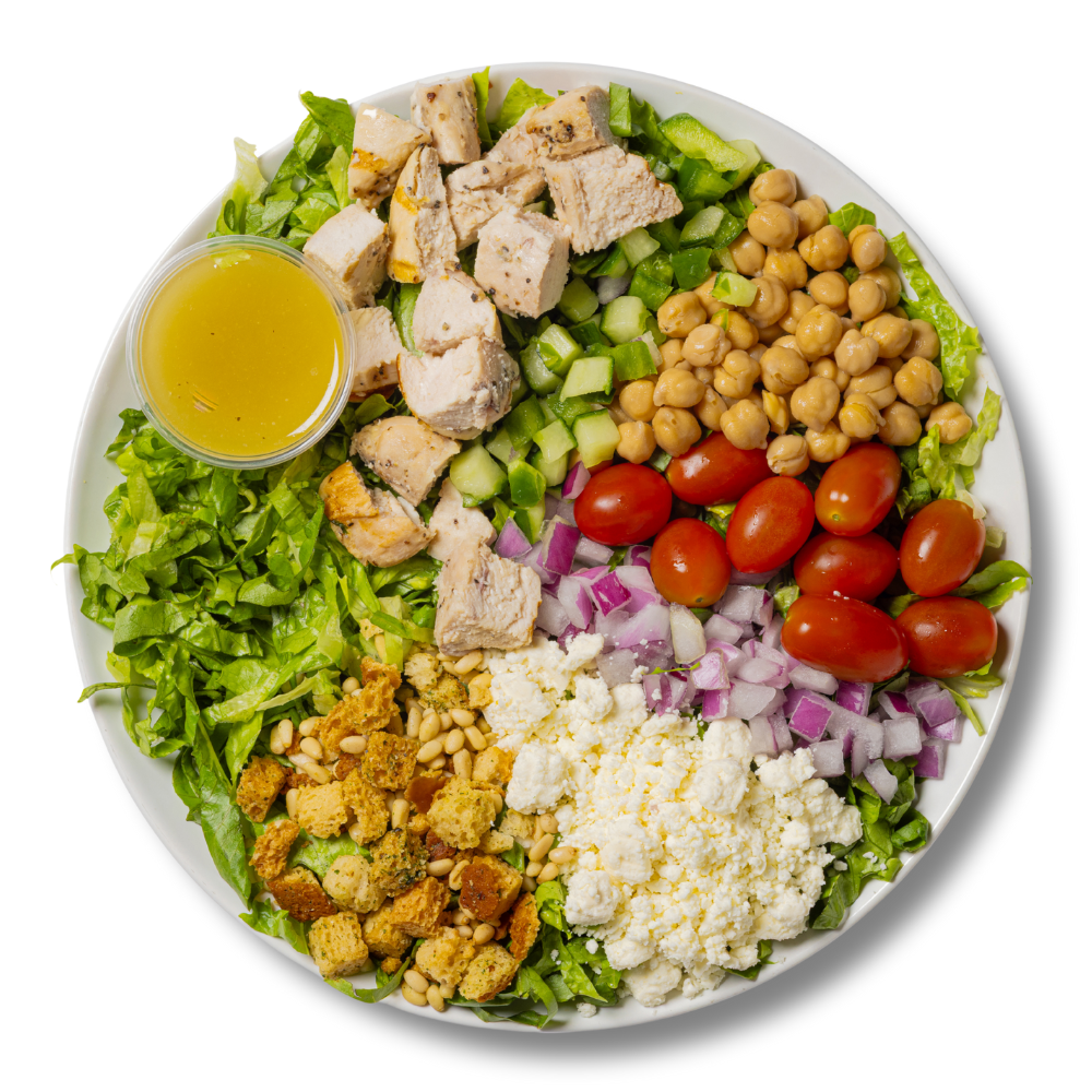 Mediterranean w/Grilled Chicken