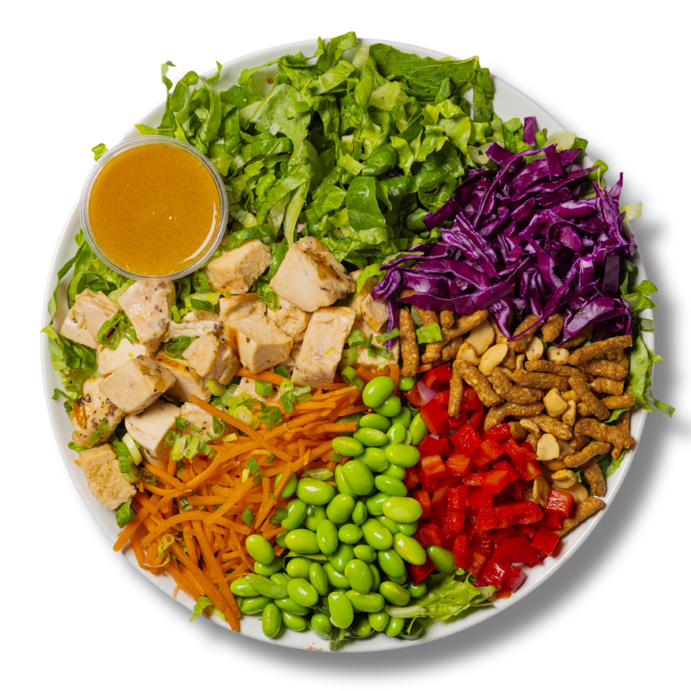 Asian Chopped w/Honey Garlic Chicken