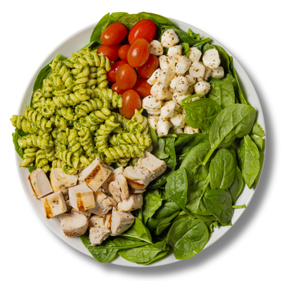 Pesto Pasta Bowl w/Grilled Chicken
