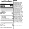 Nutrition Facts for Chef Salad 