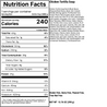 Nutrition Facts chicken Tortilla soup 