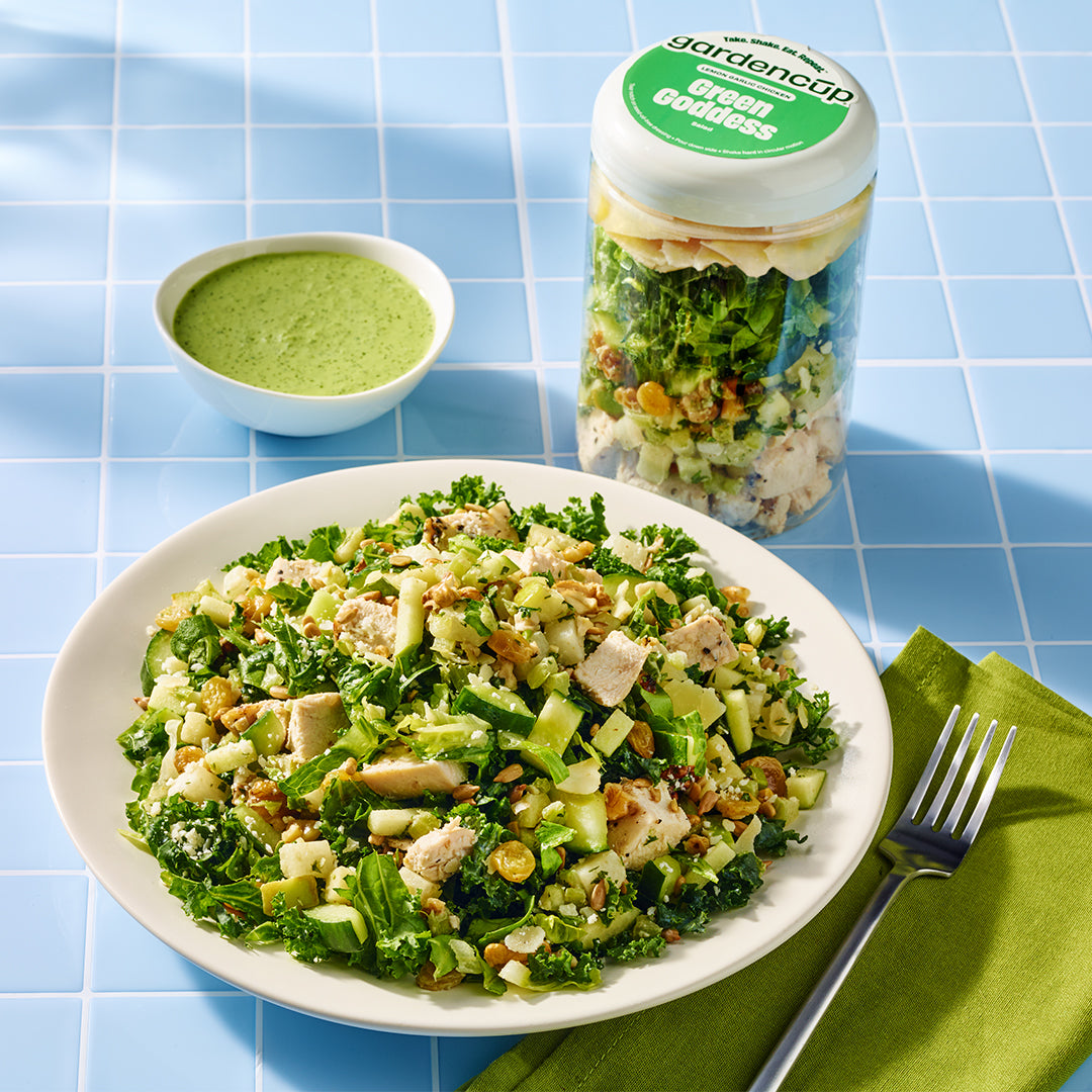 Green Goddess w/ Lemon Garlic Chicken – Gardencup