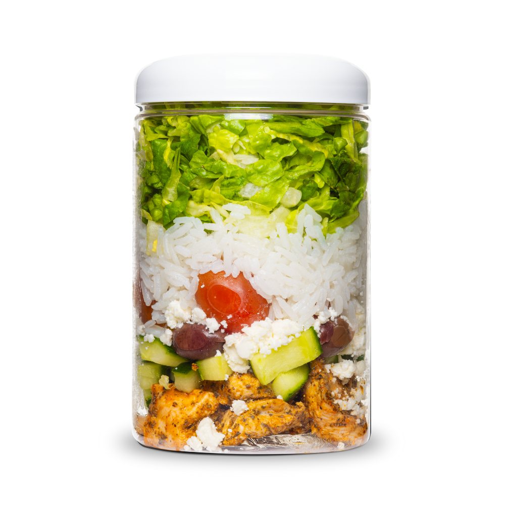 Greek Chicken Kabob Bowl