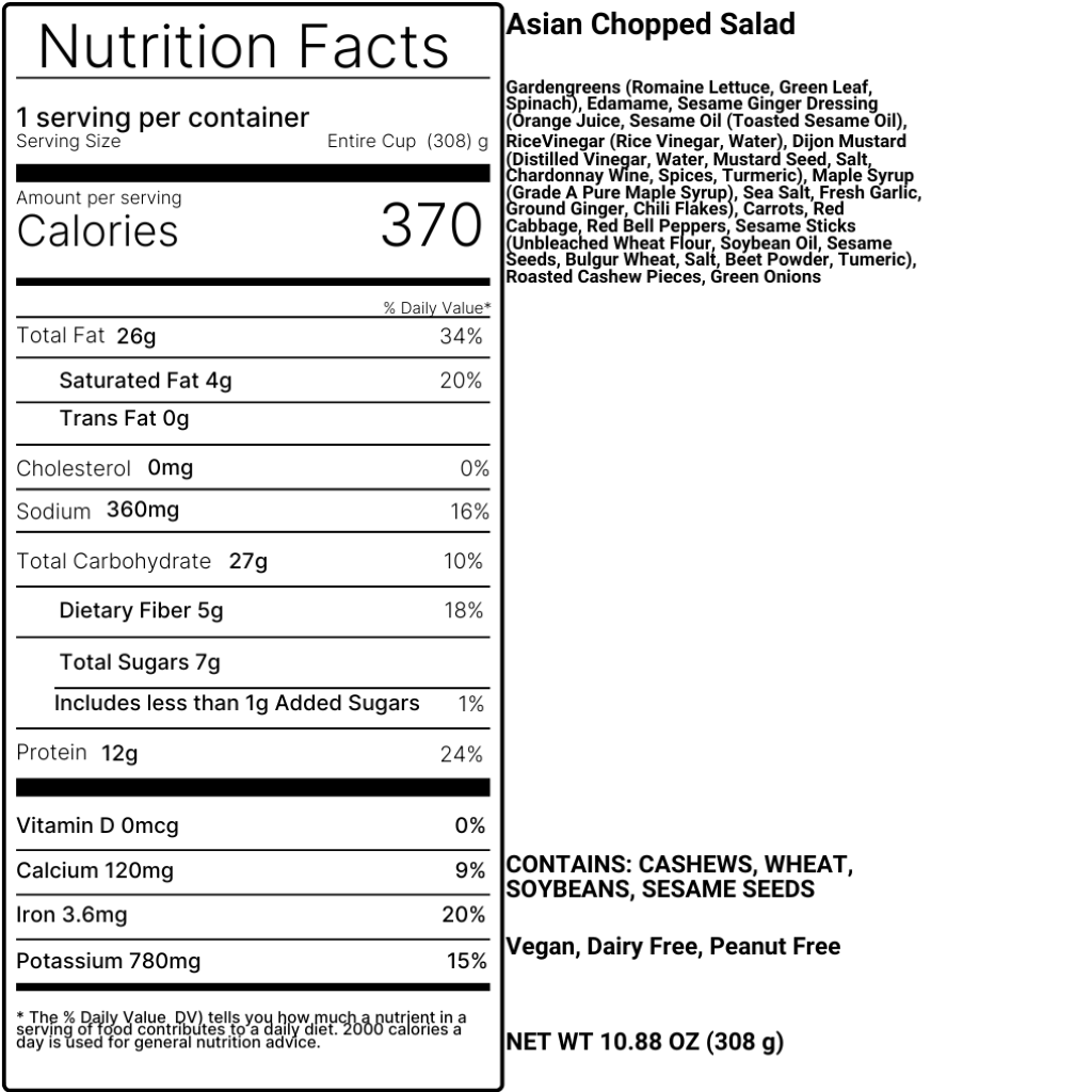 Asian Chopped Salad
