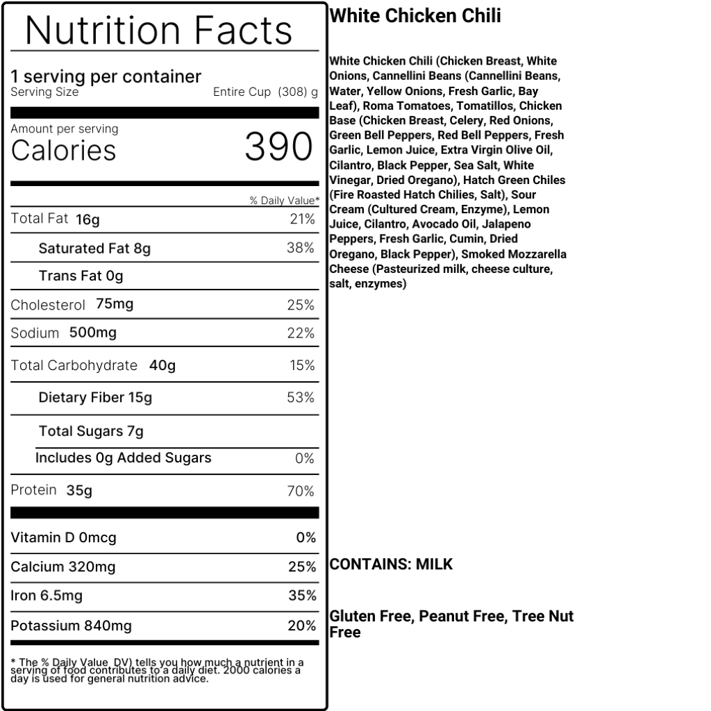 White Chicken Chili