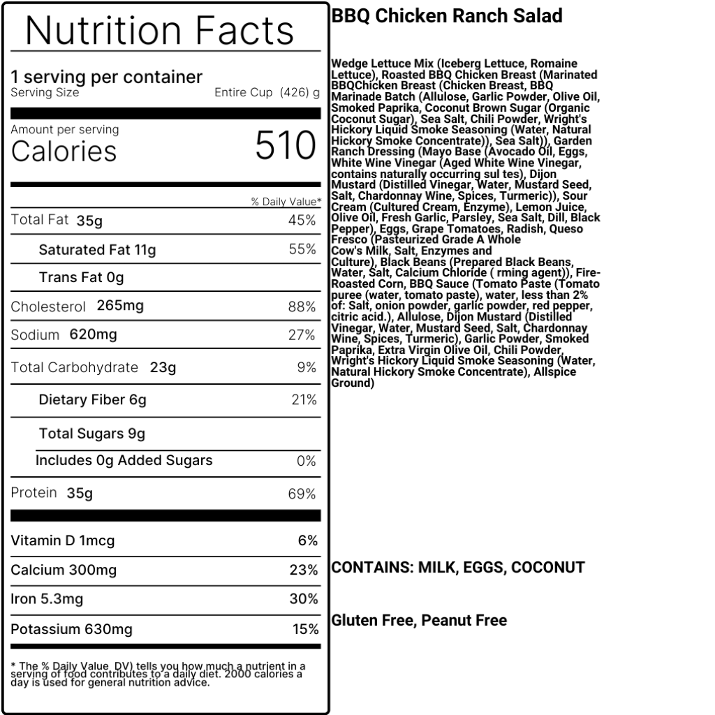 BBQ Chicken Ranch
