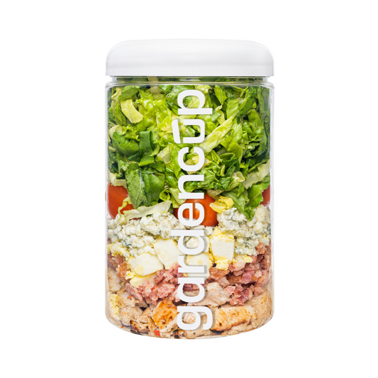 chicken bacon cobb salad, fresh ready to eat