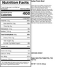 Nutrition facts label for a product labeled 'Italian Pasta Bowl'.