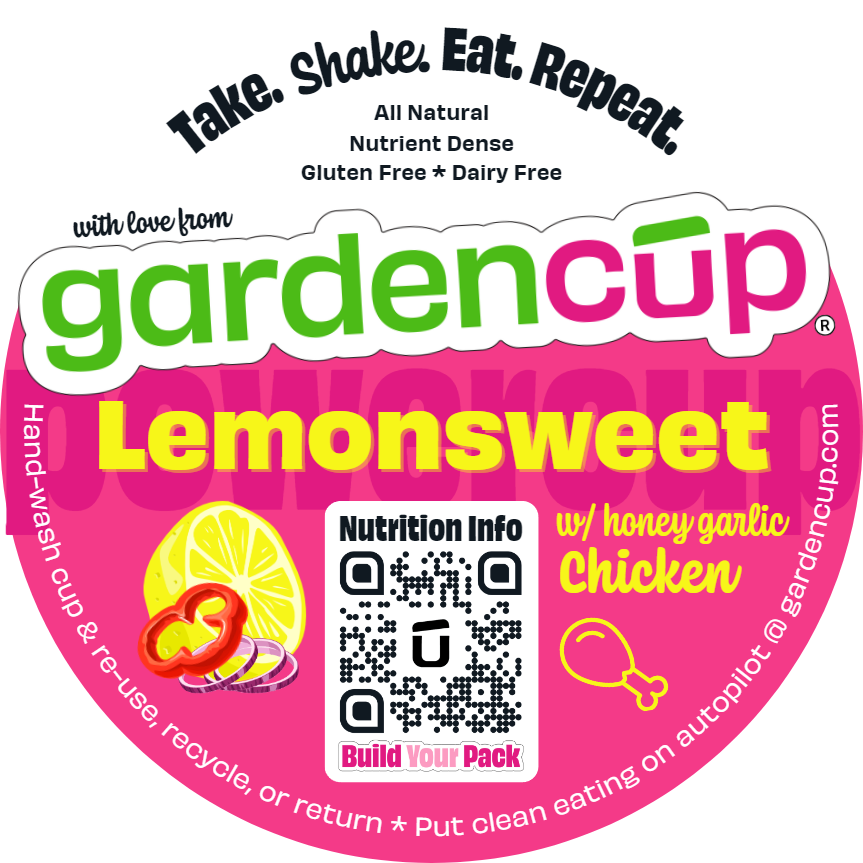 Lemonsweet Powercup w/Honey Garlic Chicken