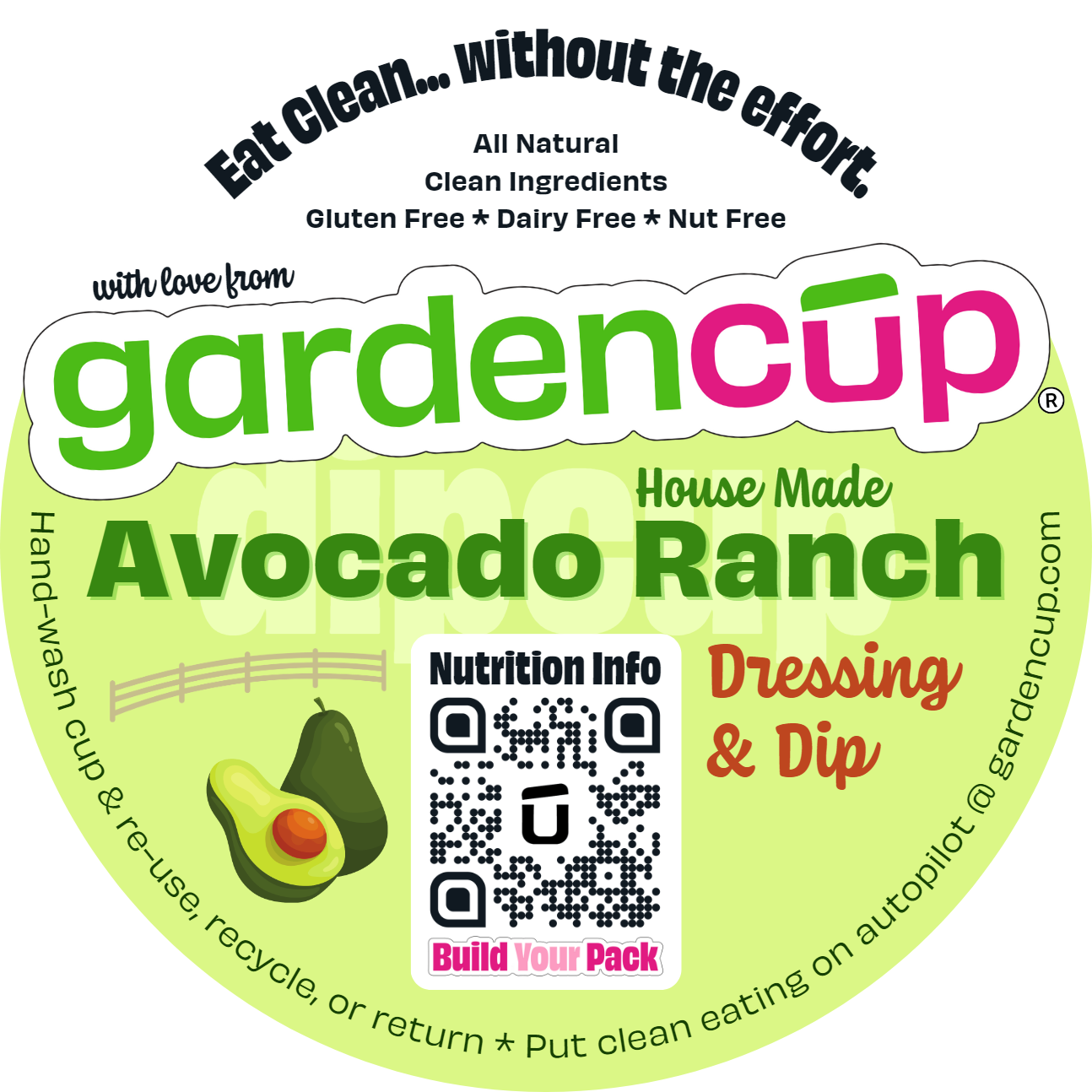 Avocado Ranch Dip & Dressing