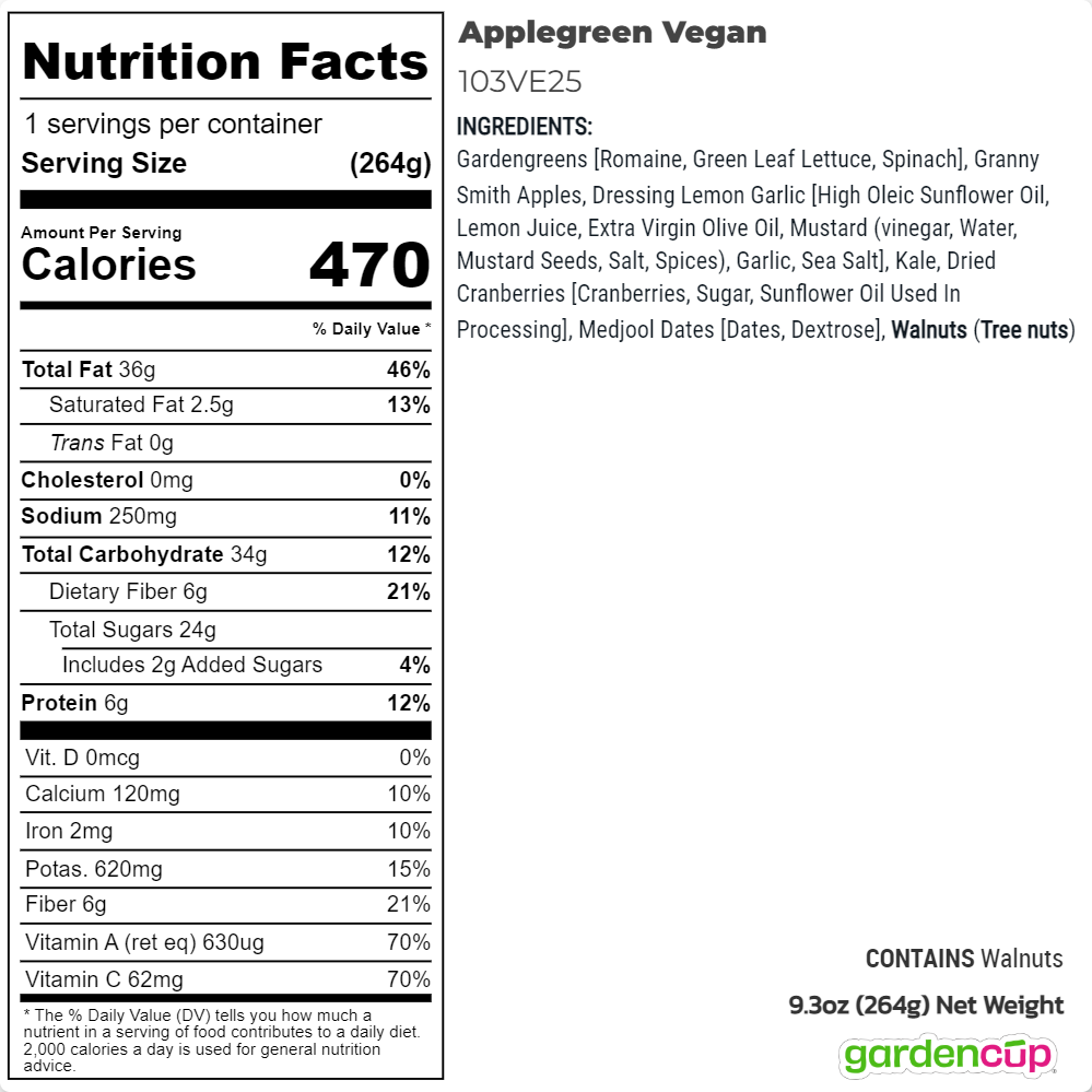 Applegreen (vegan)